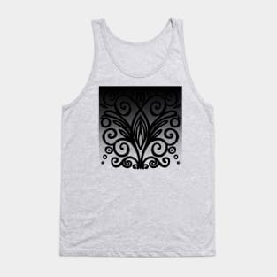 Pattern black and white Tank Top